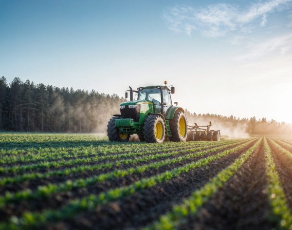 truck-working-field-sunny-day